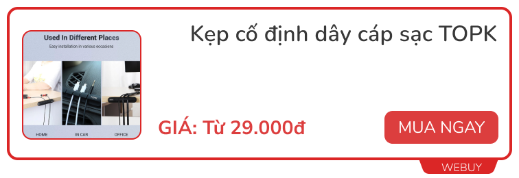 5 phụ kiện hữu ích bán cả nghìn lượt trên Shopee mà giá chưa đầy 100.000đ, ai đang cần vào “săn” ngay - Ảnh 5.