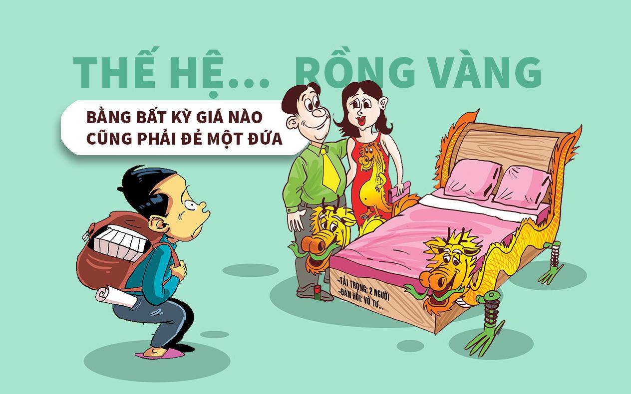 Thi nhau đẻ con năm 'rồng vàng', giờ tính sao?