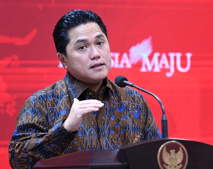 Chủ tịch PSSI Erick Thohir xác nhận không bị FIFA phạt nặng - Ảnh: DISWAY