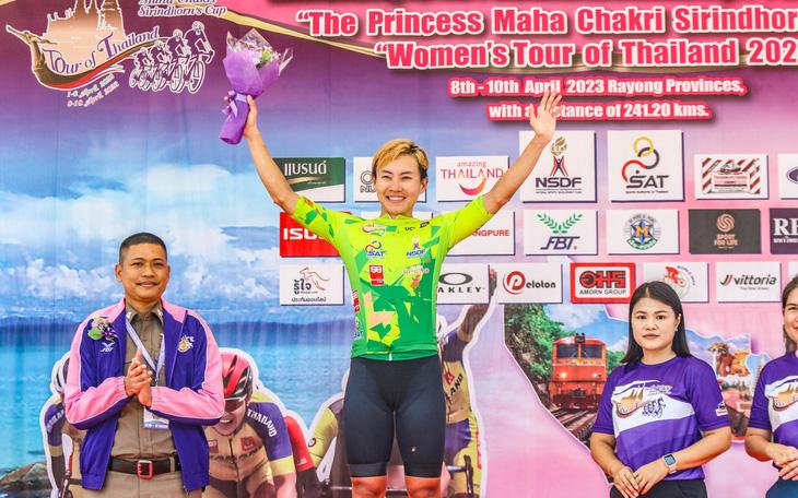 Nguyễn Thị Thật mất áo vàng Tour of Thailand 2023 - Ảnh 1.
