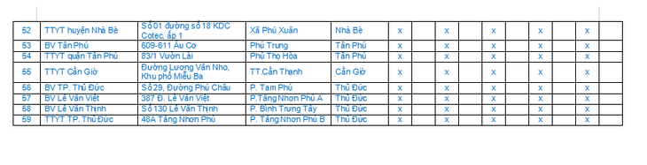 59 điểm tiêm vắc xin COVID-19 xuyên lễ ở TP.HCM - Ảnh 5.