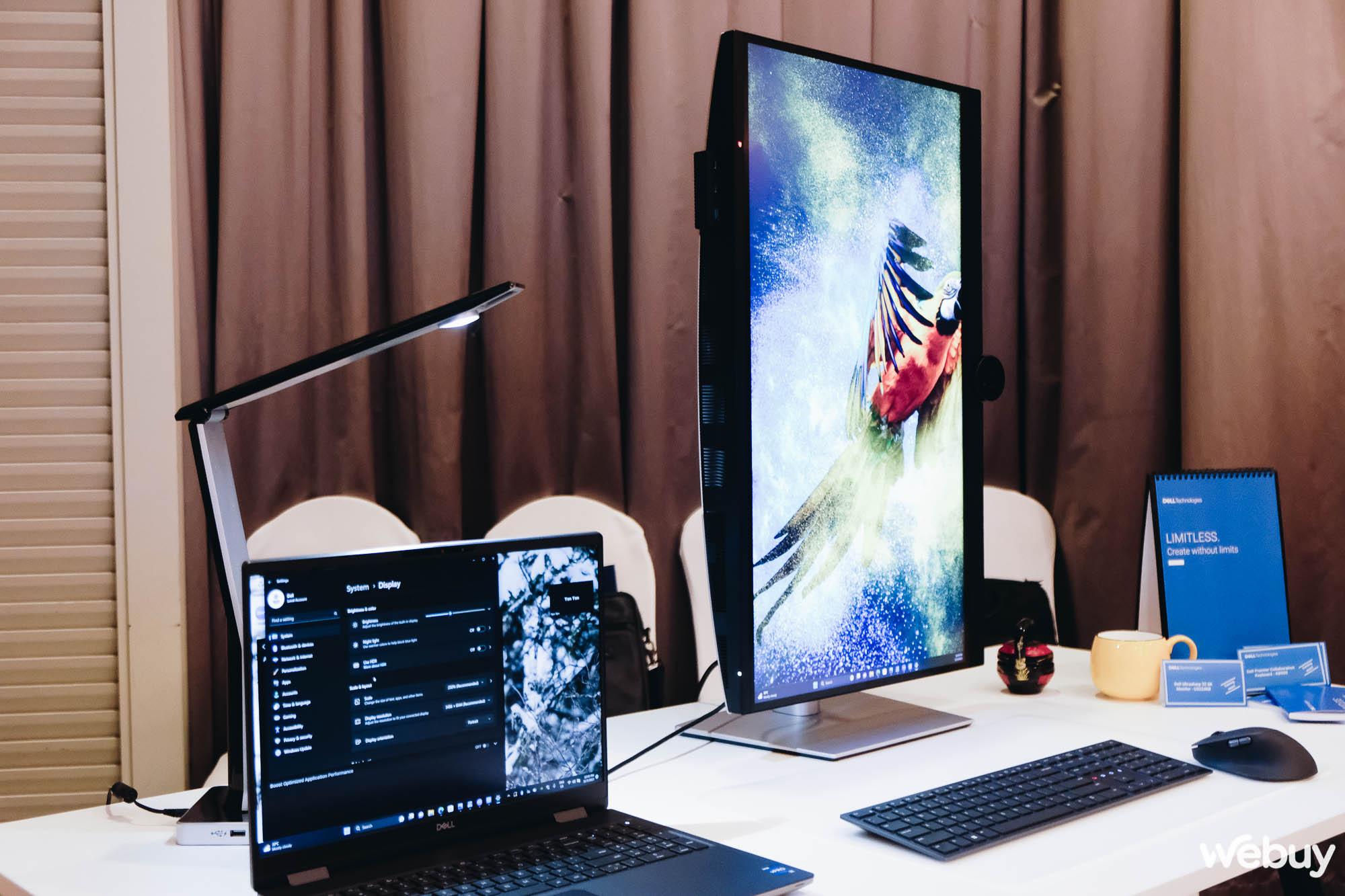 Cận cảnh màn hình Dell UltraSharp 6K U3224KB: Nhiều trang bị đến Apple cũng phải "chào thua” mà giá chỉ bằng 1/2 - Ảnh 9. Cận cảnh màn hình Dell UltraSharp 6K U3224KB: Nhiều trang bị đến Apple cũng phải "chào thua” mà giá chỉ bằng 1/2 - Ảnh 9.