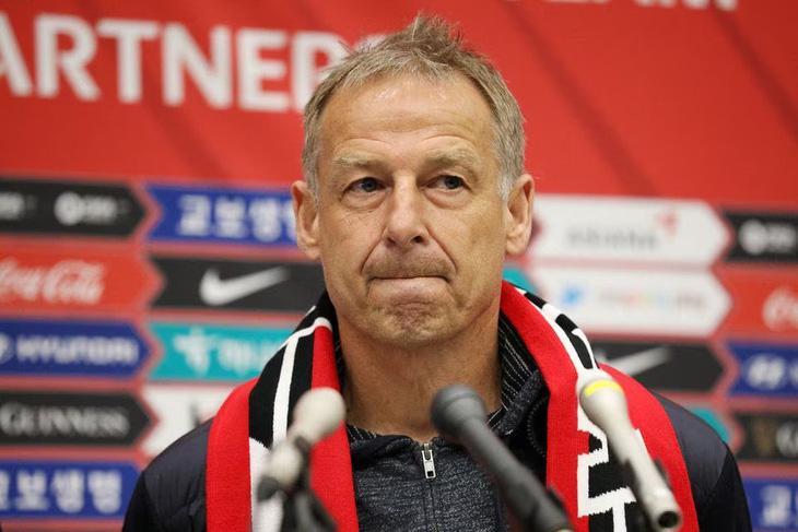 HLV tuyển Hàn Quốc Jurgen Klinsmann - Ảnh: REUTERS