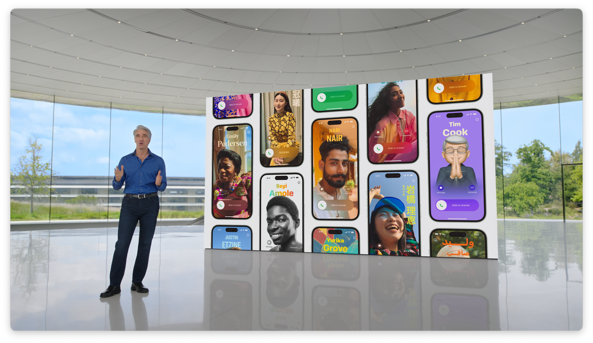 Apple công bố iOS 17: Nâng cấp tính năng cũ bên cạnh các công cụ mới - Ảnh 2. Apple công bố iOS 17: Nâng cấp tính năng cũ bên cạnh các công cụ mới - Ảnh 2.