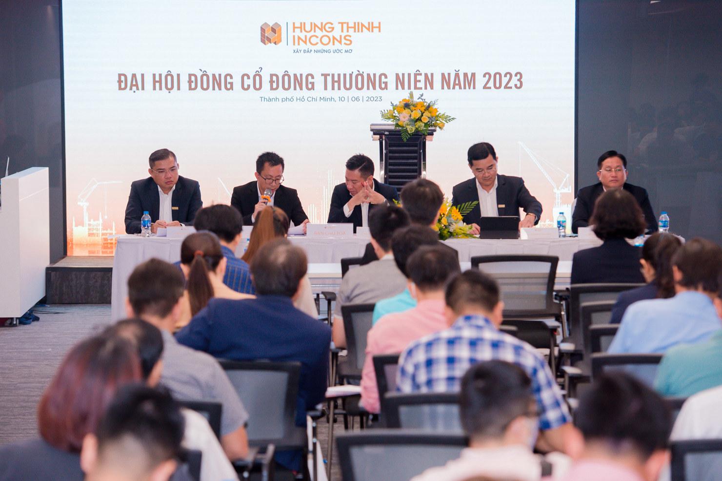 Đại hội đồng cổ đông thường niên 2023 của HTN vào ngày 10/6/2023. Ảnh: HTN.