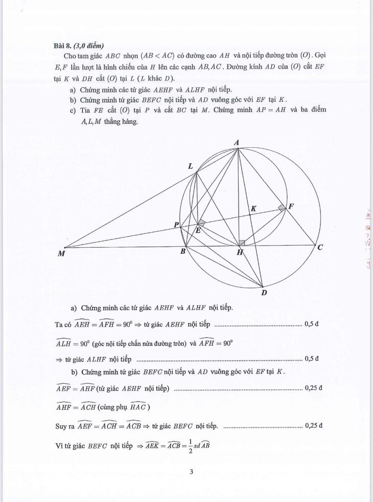 TP.HCM công bố đáp án các môn thi vào lớp 10 - Ảnh 13.