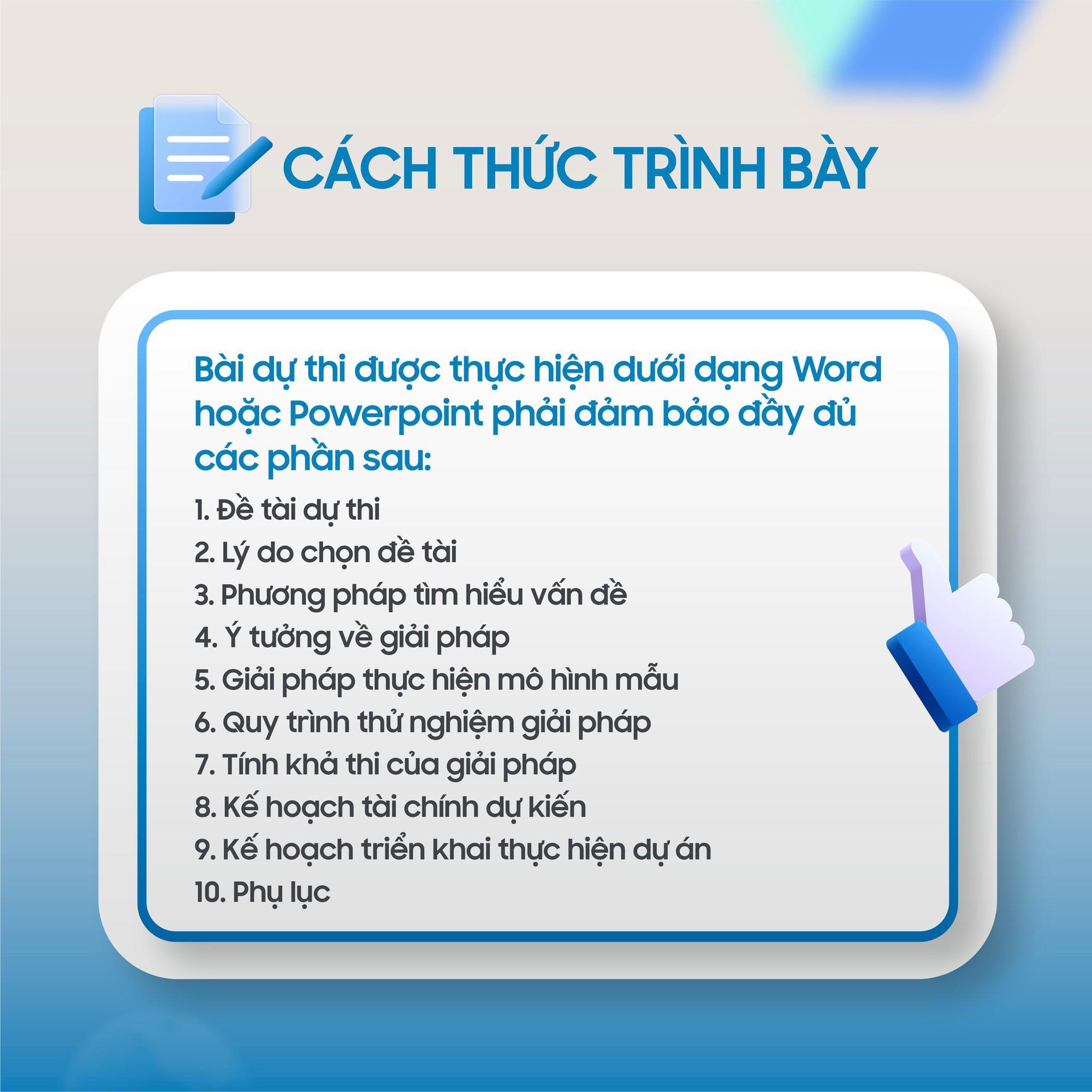 4 lưu ý quan trọng không thể bỏ qua khi nộp bài dự thi Solve for Tomorrow - Ảnh 3.