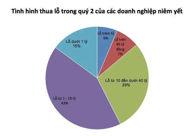 Lộ diện những doanh nghiệp lỗ lớn trong quý 2 - Ảnh 1.