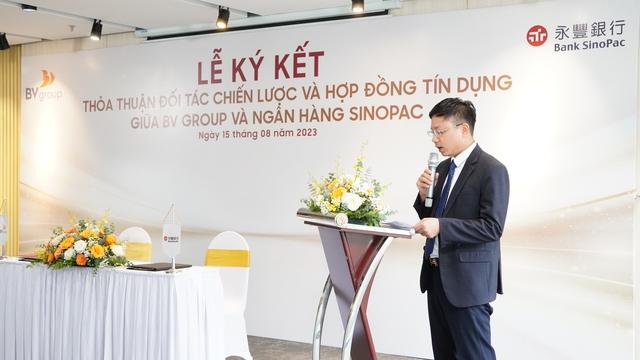 BV Group hợp tác chiến lược cùng ngân hàng hàng đầu Đài Loan (Trung Quốc) - Ảnh 2.