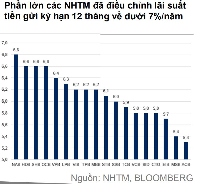 Dự báo mặt bằng lãi suất tiếp tục giảm, dòng tiền sẽ tiếp tục chảy vào chứng khoán? - Ảnh 1.