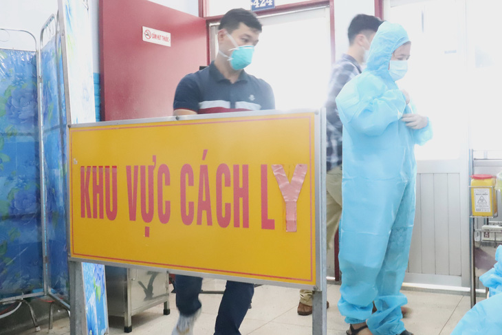 Khu vực cách ly, điều trị bệnh nhân mắc đậu mùa khỉ tại Bệnh viện Bệnh nhiệt đới (TP.HCM) - Ảnh: X.M.