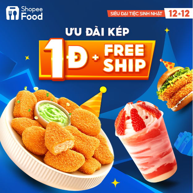 ShopeeFood chính thức lập kỷ lục mới nhân dịp sinh nhật 12.12- Ảnh 1.