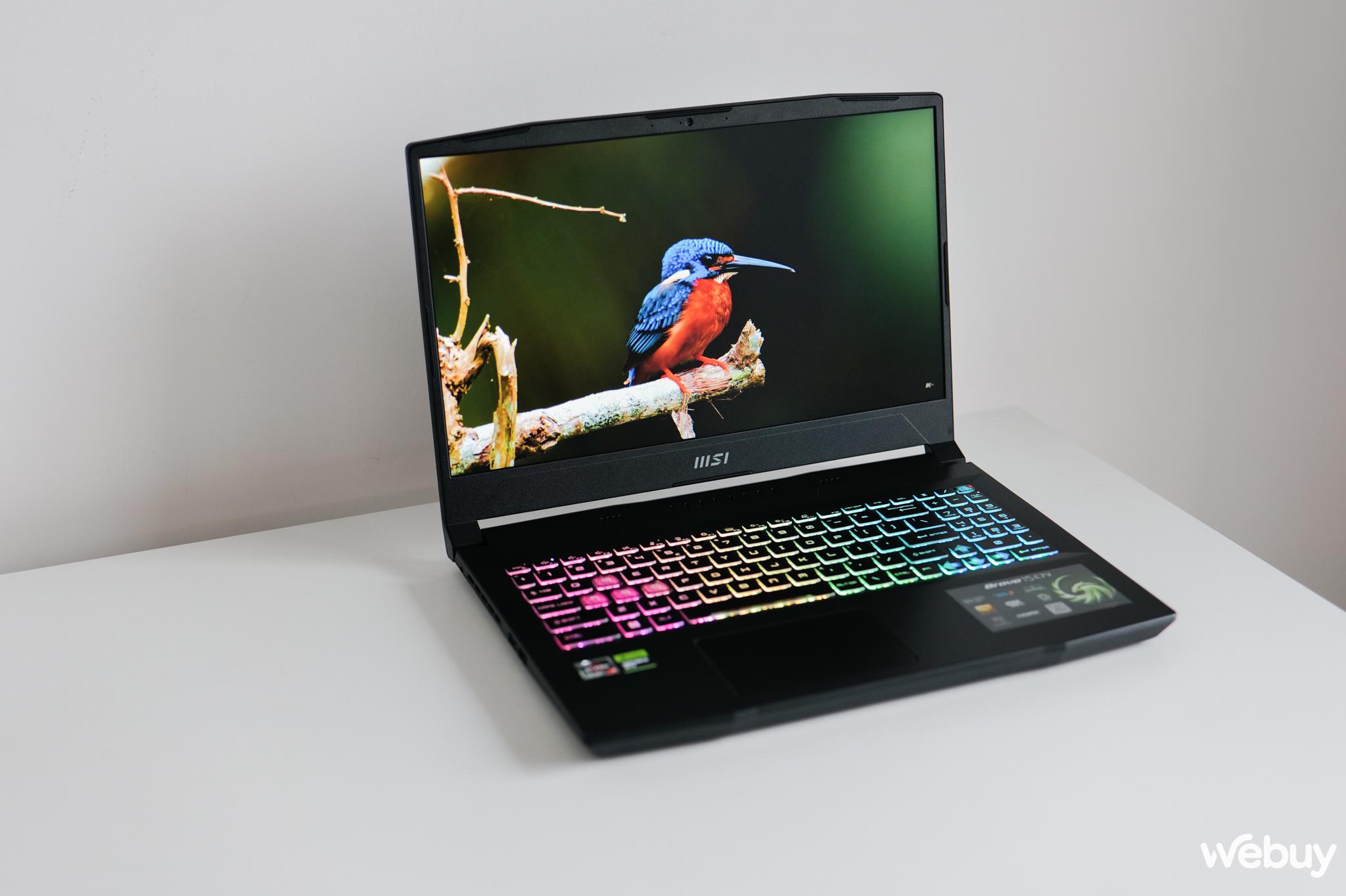 Dùng thử MSI Bravo 15 C7V: Laptop chơi game chạy đua công nghệ với mức giá hợp lý- Ảnh 28.