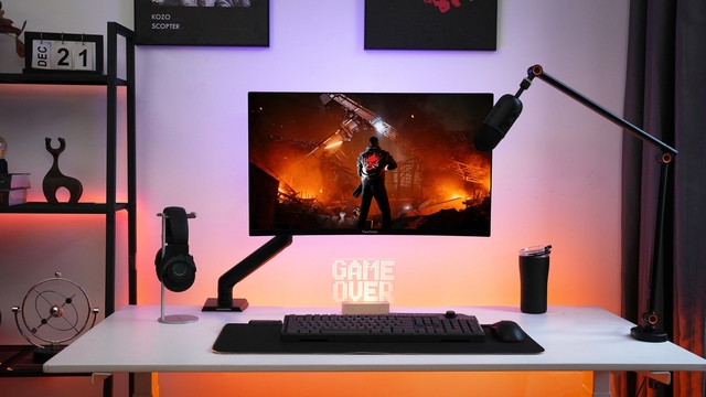 HyperWork ra mắt arm màn hình cho game thủ: Thiết kế gaming tối giản, tải trọng 12 kg, giá chưa tới 900.000 đồng- Ảnh 1.