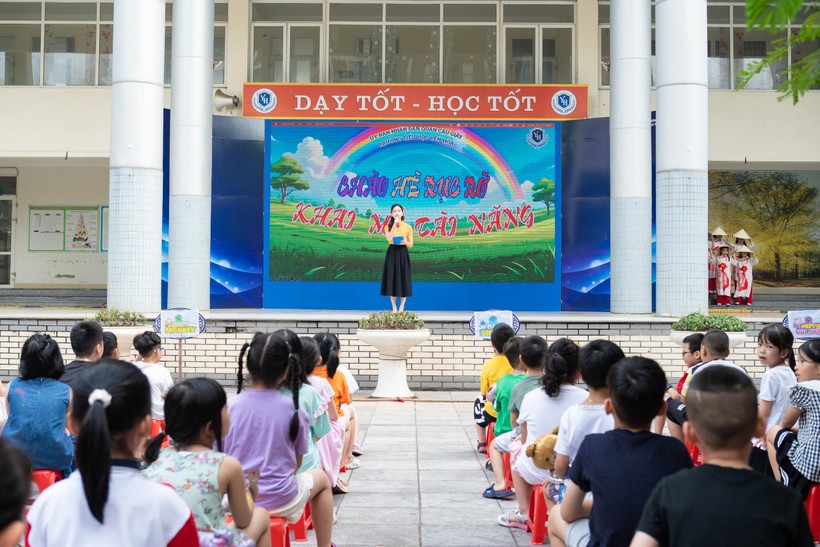 Khai mạc hè trường Tiểu học Yên Hòa với nhiều CLB bổ ích, hoạt động bổ ích cho học sinh.