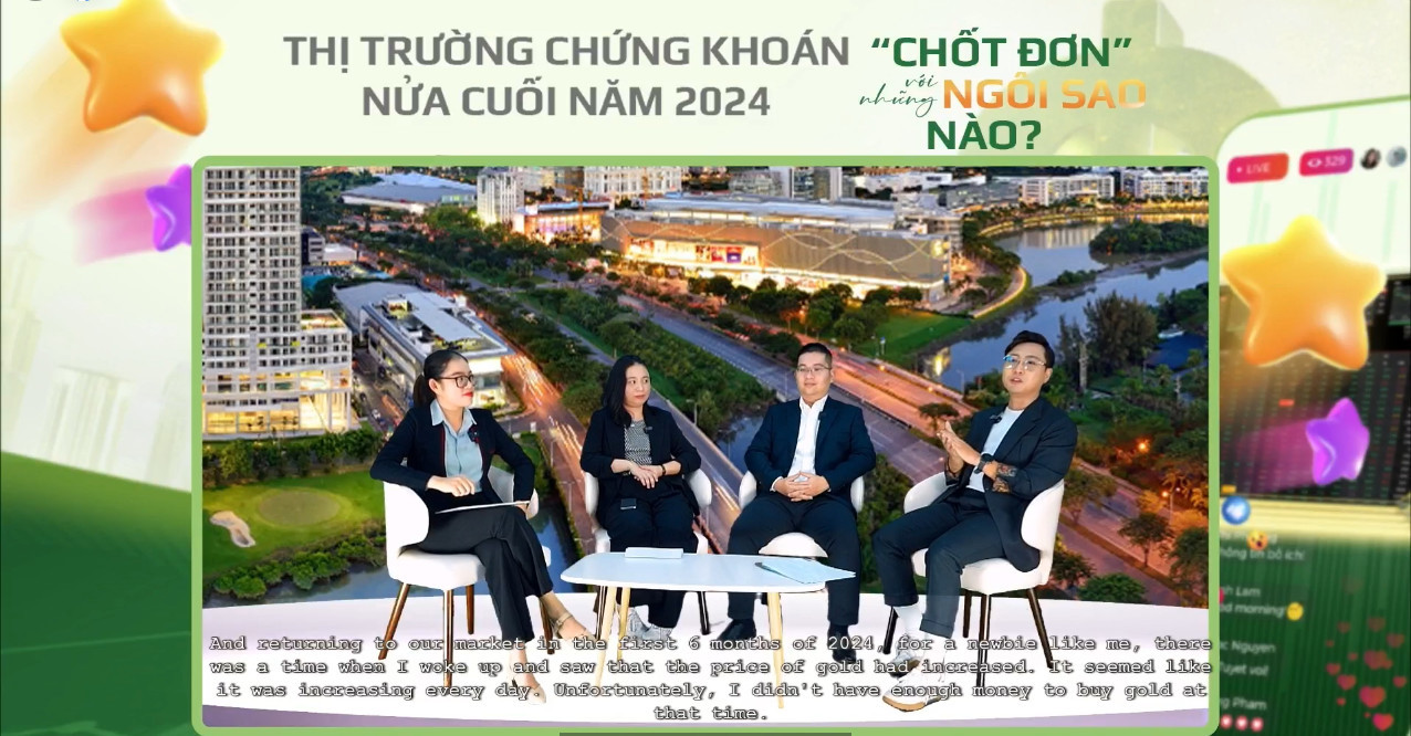 Hội thảo đầu tư trực tuyến với chủ đề “TTCK nửa cuối 2024 – Chốt đơn với những ngôi sao nào” do PHS tổ chức. 