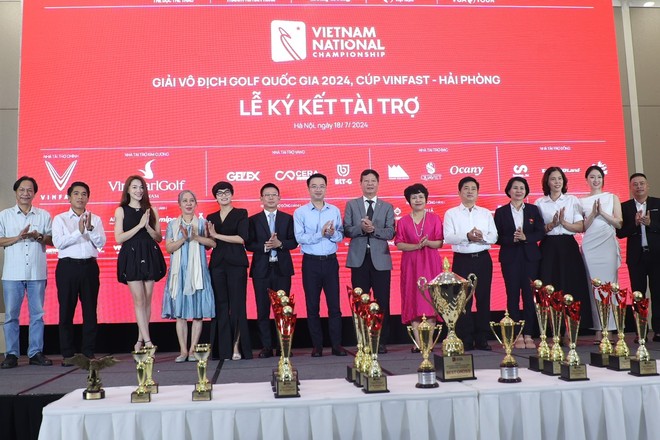 Giải vô địch golf quốc gia 2024 có tổng tiền thưởng 1,2 tỷ đồng