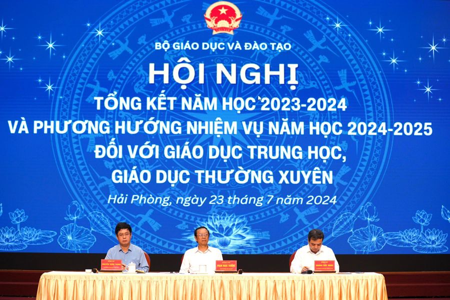 Quang cảnh Hội nghị sáng 23/7.