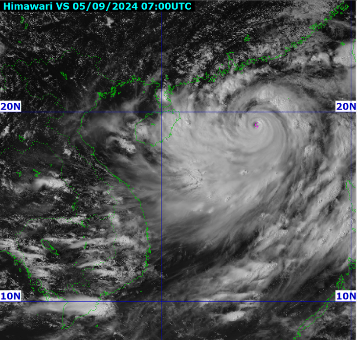 Bão số 3 có gió giật trên cấp 17 - Ảnh 1.