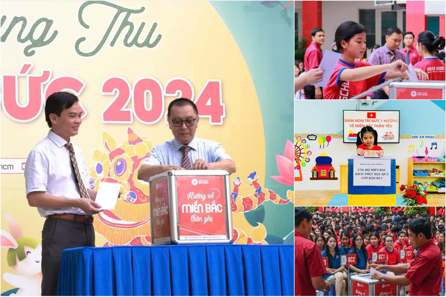 Chương trình "Hướng về miền Bắc thân yêu" nhận được sự hưởng ứng của đông đảo cán bộ, giáo viên, người lao động, phụ huynh và học sinh trong Hệ thống Giáo dục Trí Đức - Hồng Ngọc. 2-6497.jpg