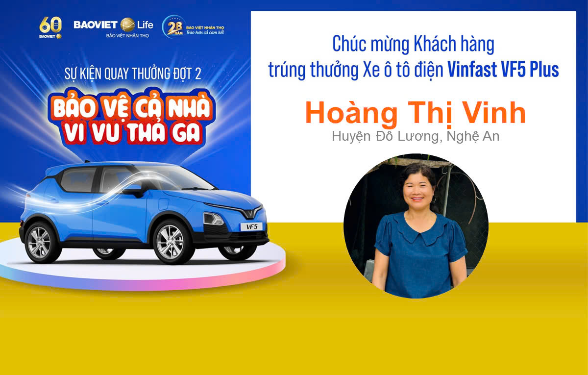 Bảo Việt Nhân thọ trao giải thưởng ô tô thứ 2 của chương trình tri ân lớn nhất năm  - Ảnh 1