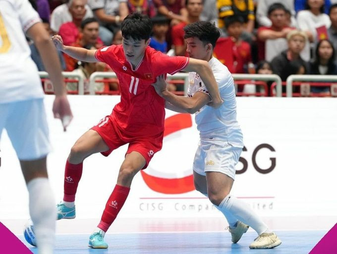 Tuyển Việt Nam về nhì ở futsal Đông Nam Á 2024.