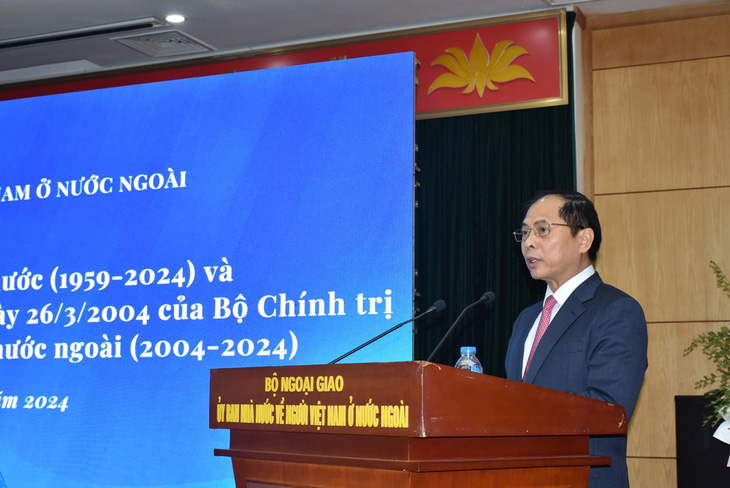 Phó thủ tướng Bùi Thanh Sơn: Tạo thuận lợi cho kiều bào về nước làm việc, đầu tư, kinh doanh - Ảnh 2.