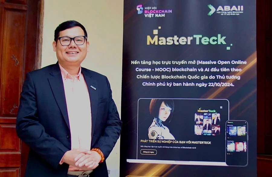 Ông Nguyễn Đức Long - Giám đốc Chuyển đổi số Viện Công nghệ Blockchain và Trí tuệ Nhân tạo ABAII.