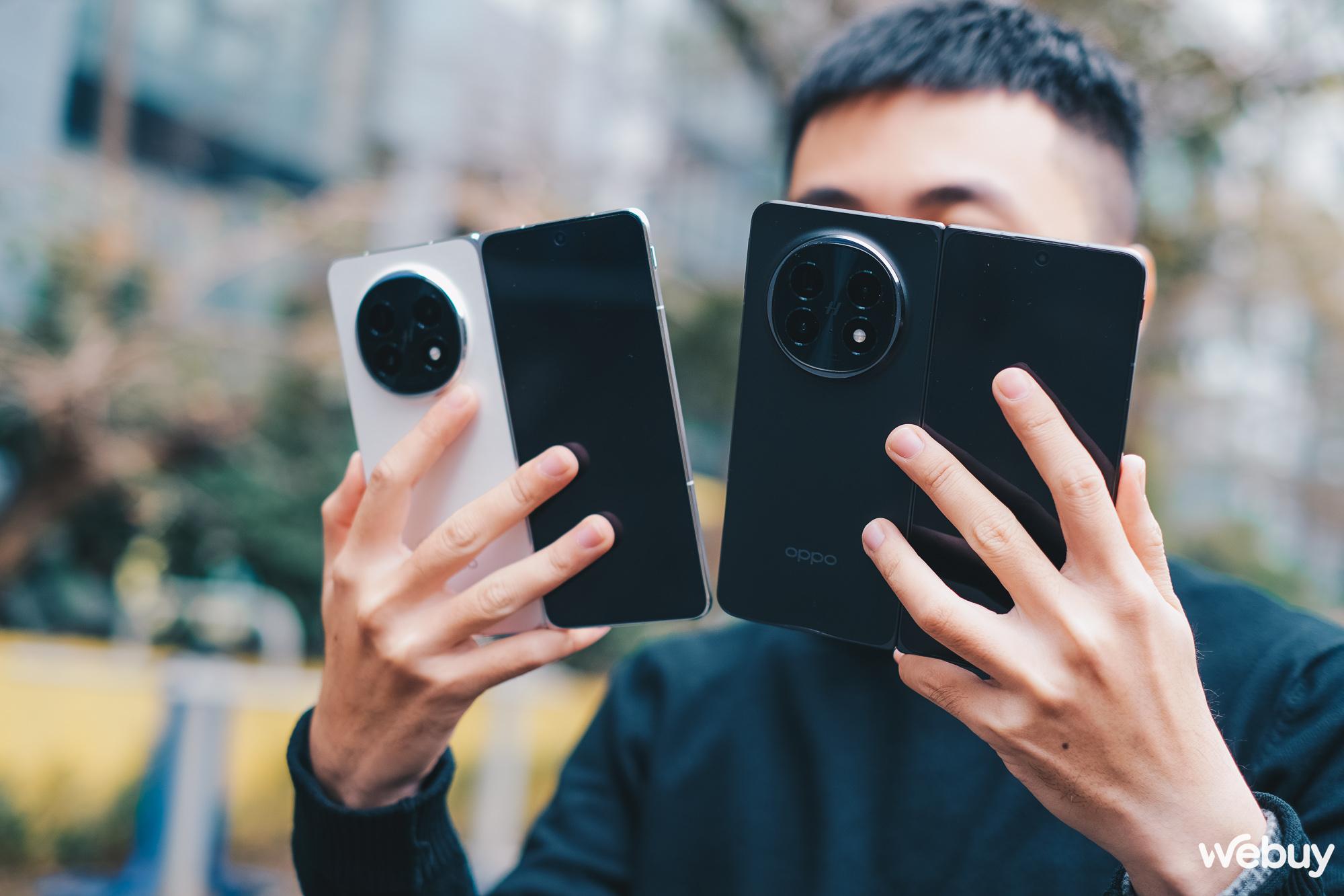 So sánh hai phiên bản màu sắc của OPPO Find N5 được bán chính hãng tại Việt Nam: Lựa chọn nào dành cho bạn?- Ảnh 2. So sánh hai phiên bản màu sắc của OPPO Find N5 được bán chính hãng tại Việt Nam: Lựa chọn nào dành cho bạn?- Ảnh 2.