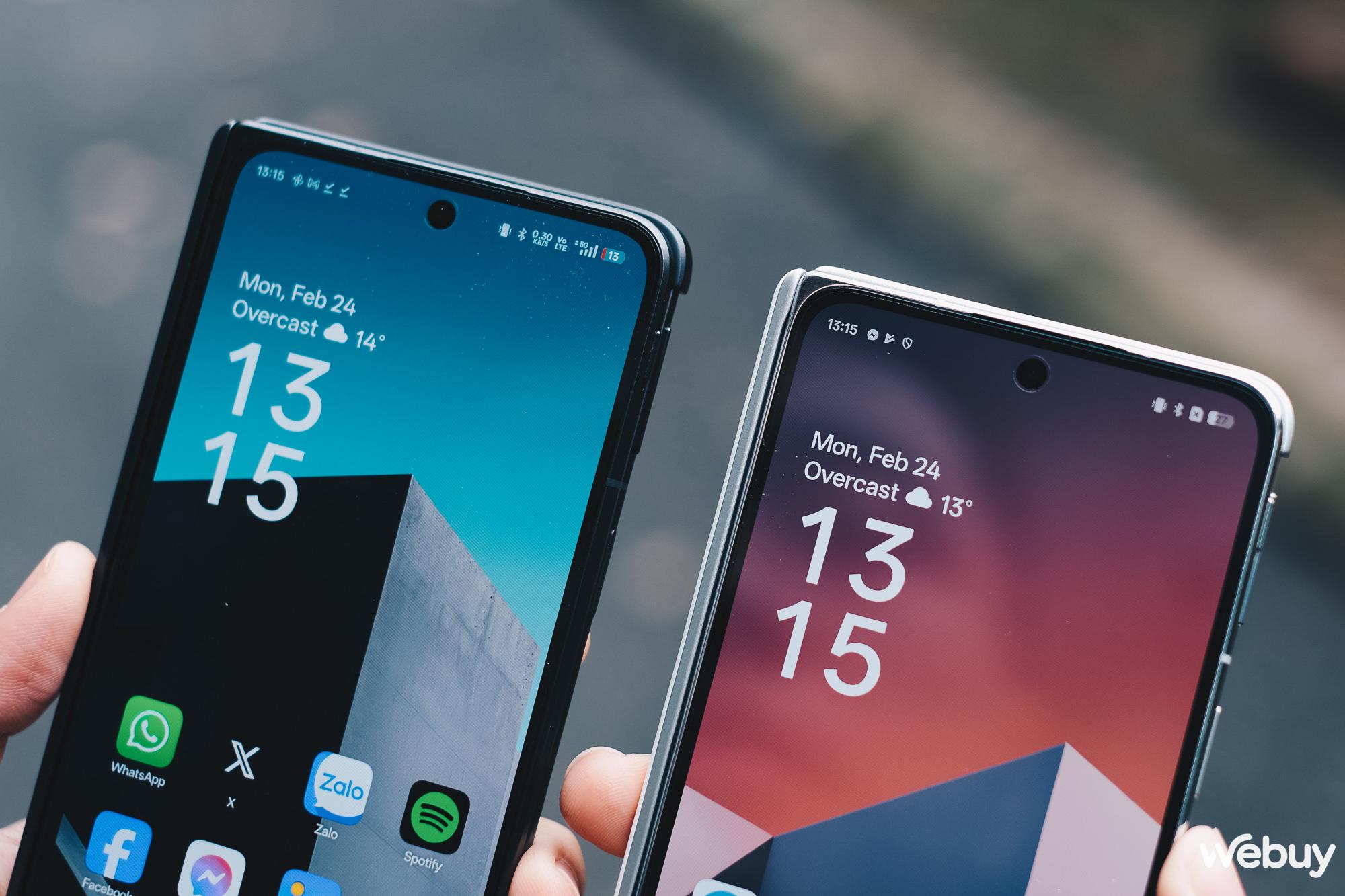 So sánh hai phiên bản màu sắc của OPPO Find N5 được bán chính hãng tại Việt Nam: Lựa chọn nào dành cho bạn?- Ảnh 18. So sánh hai phiên bản màu sắc của OPPO Find N5 được bán chính hãng tại Việt Nam: Lựa chọn nào dành cho bạn?- Ảnh 18.
