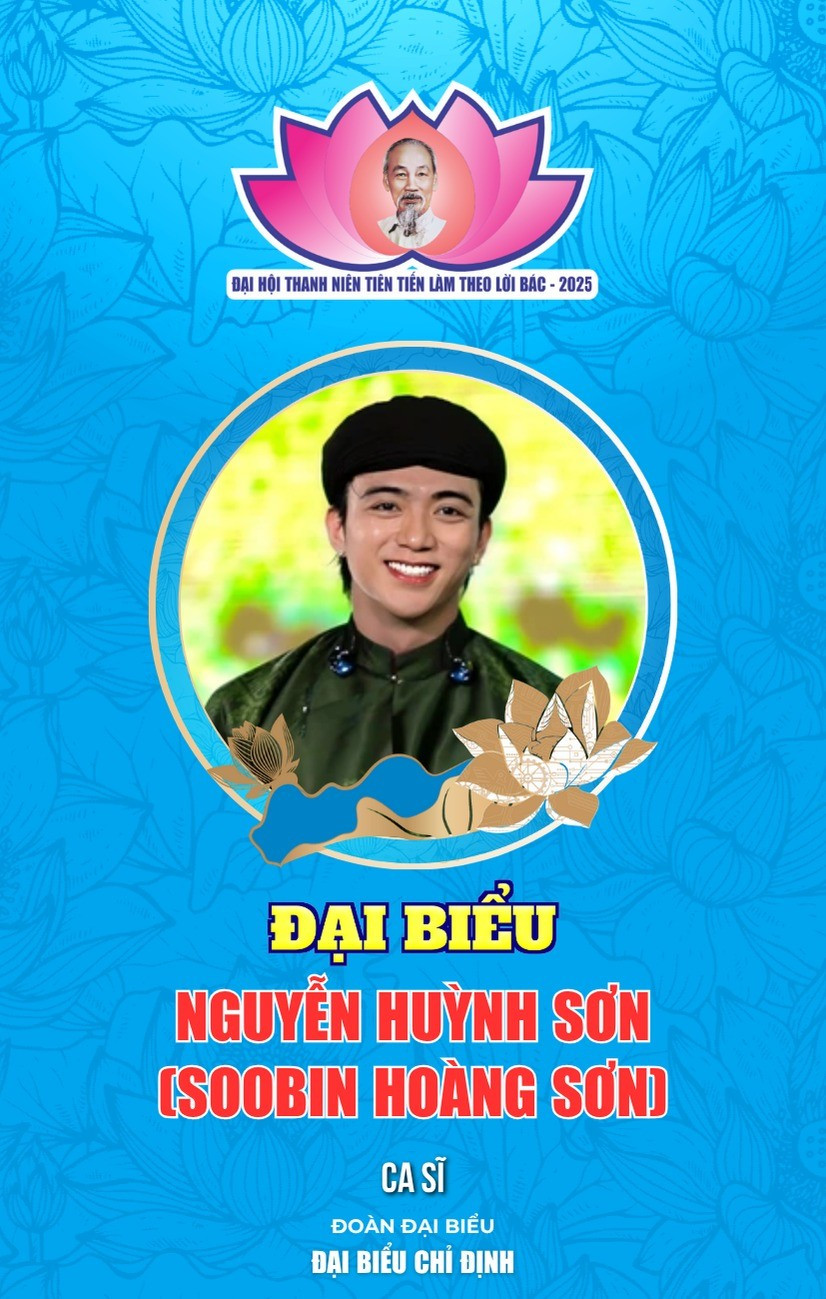 Nam ca sĩ Soobin Hoàng Sơn được tuyên dương là Thanh niên tiên tiến làm theo lời Bác. thanh-thuy-1.jpg