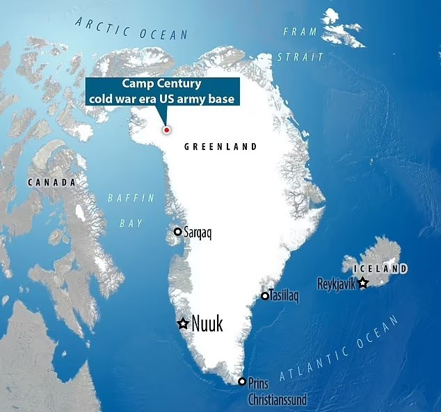 Greenland đóng vai trò như một vùng đệm tự nhiên cho Bắc Mỹ, cung cấp khả năng cảnh báo sớm chống lại các mối đe dọa tiềm tàng từ Nga hoặc quốc gia khác. Vị trí của nó rất quan trọng để theo dõi các hoạt động xuyên Đại Tây Dương và Bắc Cực, gồm hoạt động của tàu ngầm và máy bay. phat-hien-chan-dong-duoi-bang-greenland-tiep-suc-tham-vong-cua-ong-trump-3.jpg