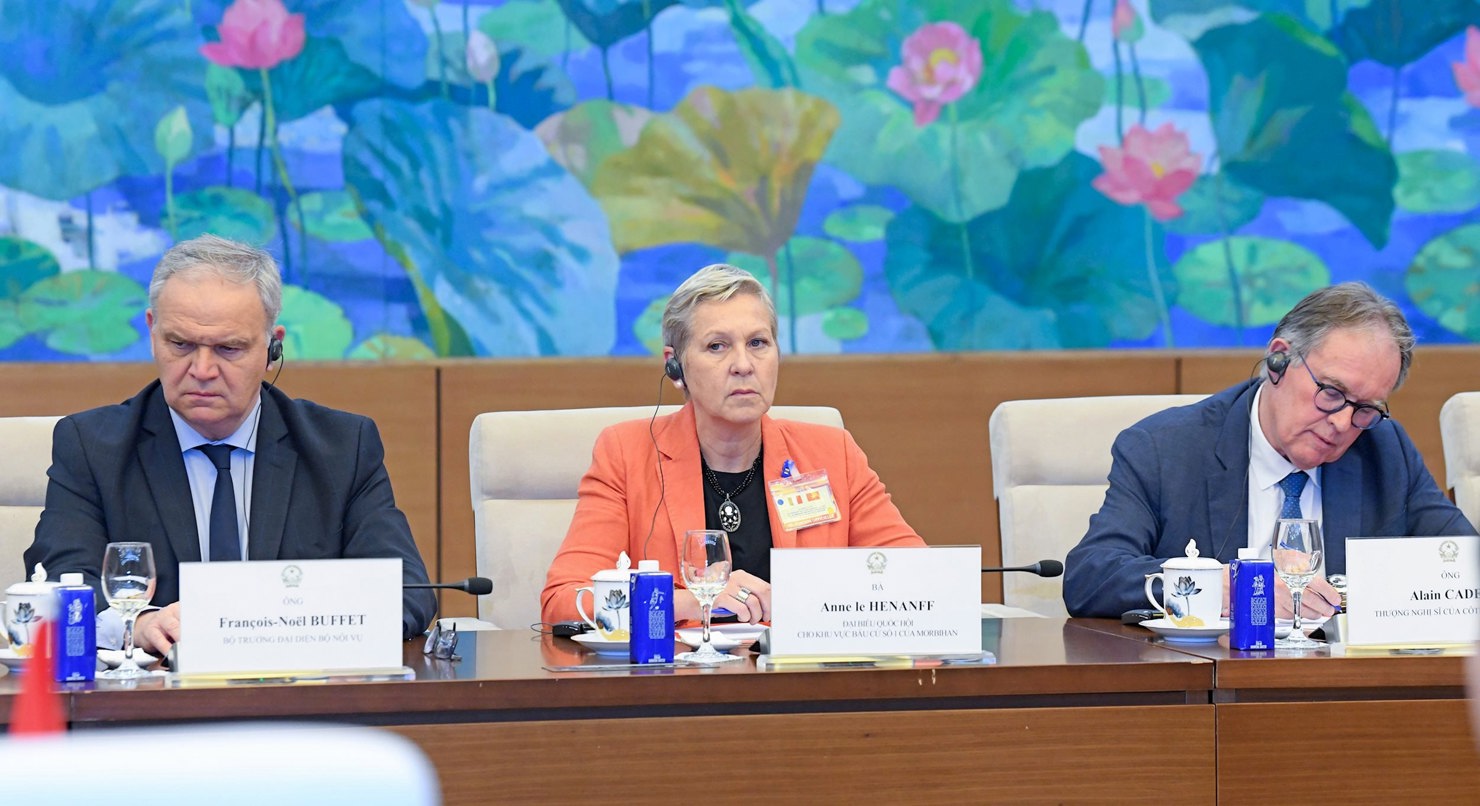 Các đại biểu dự cuộc hội kiến. Ảnh: Lâm Hiển