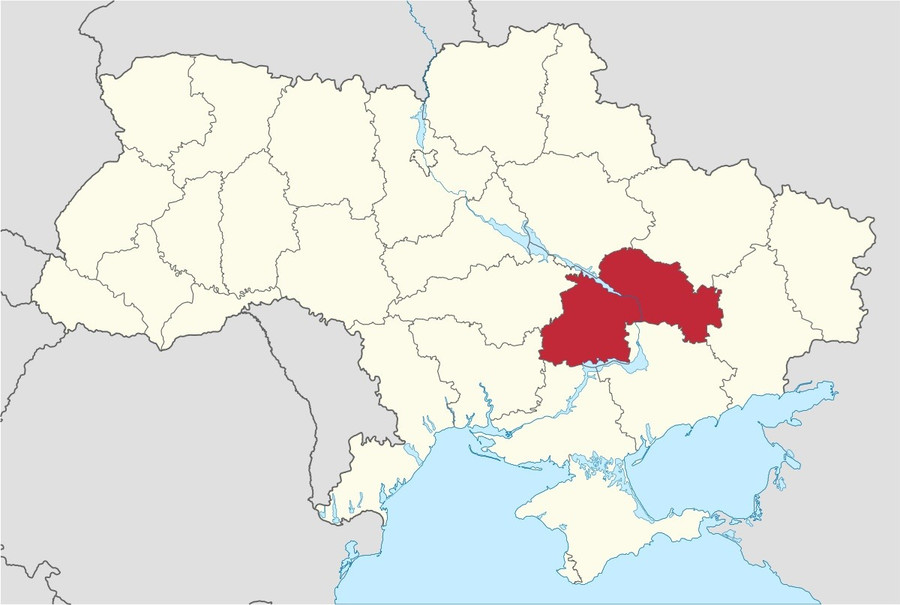 Bản đồ tỉnh Dnipropetrovsk (Dnipropetrovsk Oblast). Đây là một trung tâm công nghiệp nặng, khai khoáng và quân sự quan trọng của Ukraine. 3-mui-tan-cong-nga-mo-the-tran-tao-vung-dem-sau-trong-lanh-tho-doi-phuong.jpg