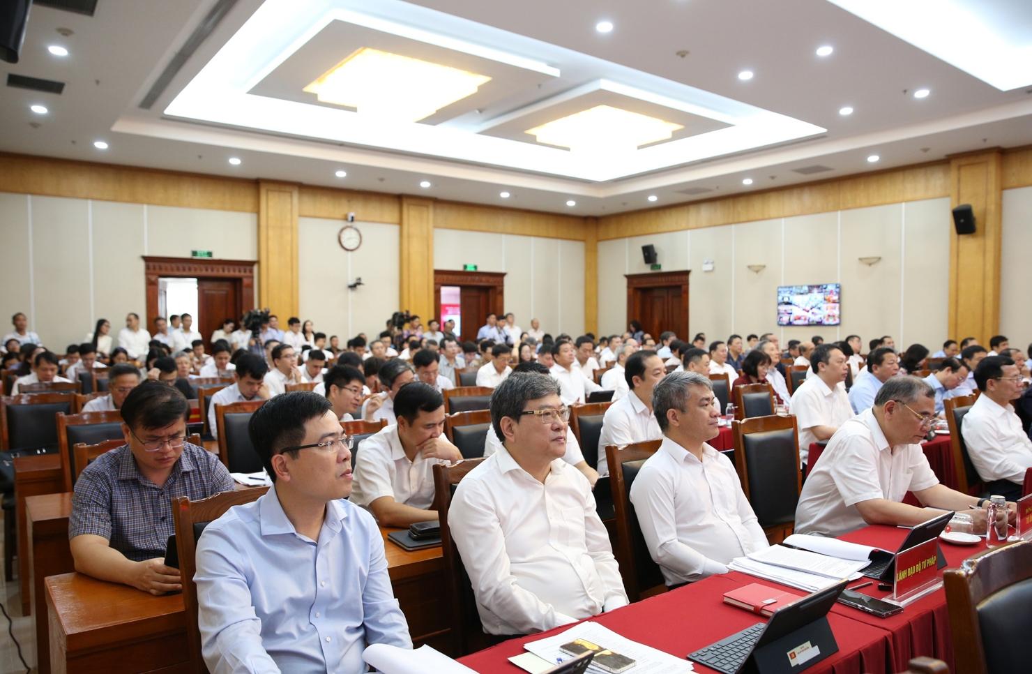 Các đại biểu tham dự Hội nghị - Ảnh: VGP/Nguyễn Hoàng.