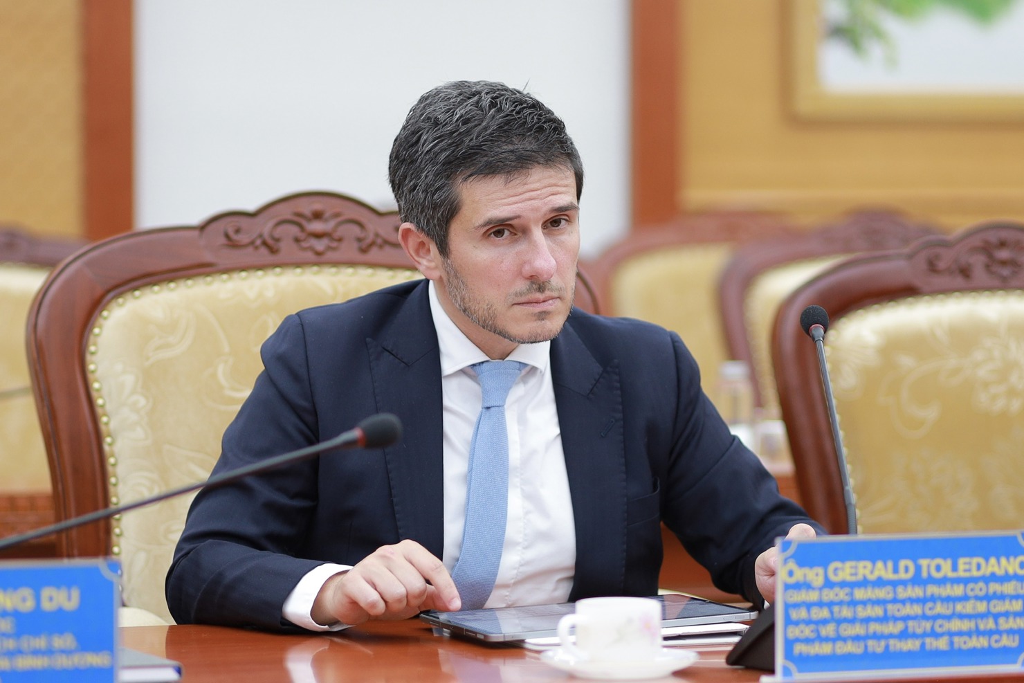 Ông Gerald Toledano - Giám đốc Mảng Sản phẩm Cổ phiếu và Đa tài sản Toàn cầu của FTSE Russell.