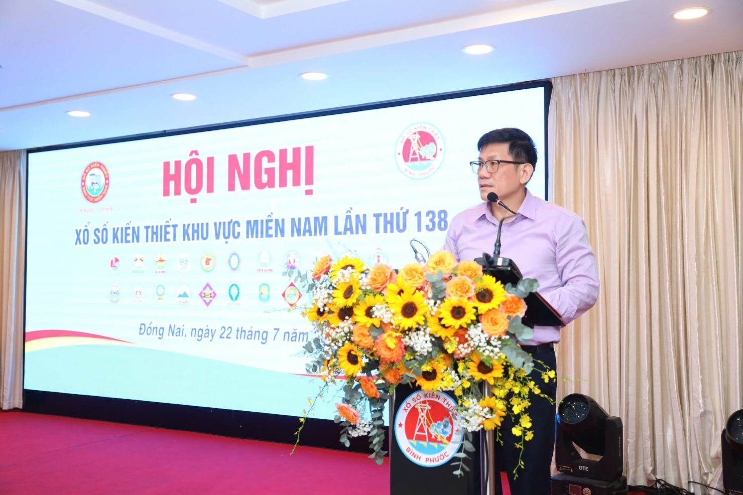 Ông Phạm Thanh Sơn - Đại diện Bộ Tài chính phát biểu tại Hội nghị.