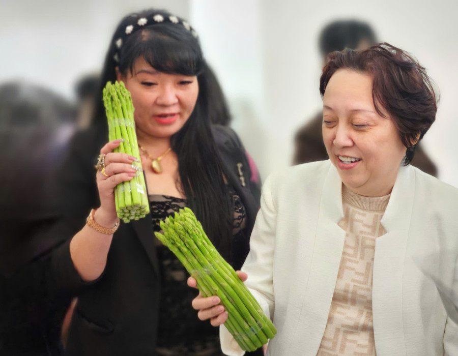 Bà Phạm Khánh Phong Lan - Giám đốc Sở An toàn Thực phẩm TPHCM tại buổi làm việc. (Ảnh: L.N).