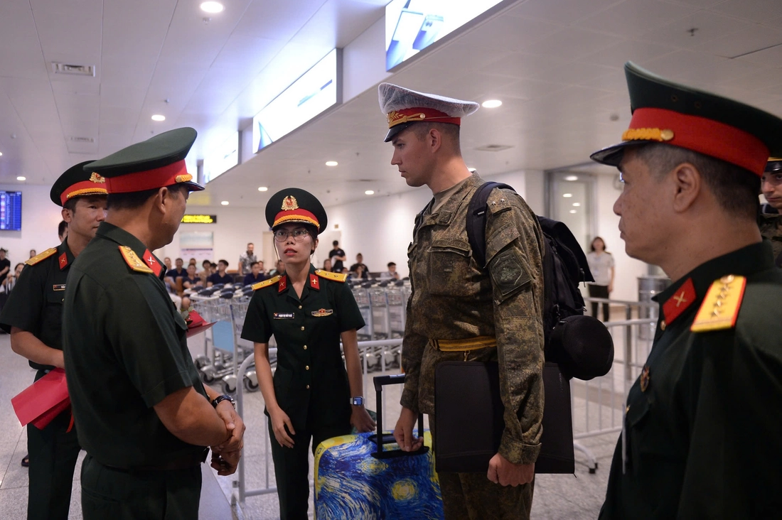 Khối quân nhân Nga đã tới Hà Nội để tham gia diễu binh A80 - Ảnh 5.