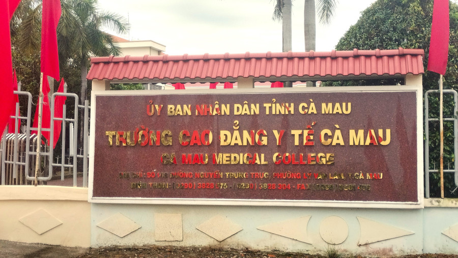 Theo 2 phương án, Trường Cao đẳng Y tế Cà Mau và Trường Cao đẳng Y tế Bạc Liêu sẽ sáp nhập thành Trường Cao đẳng Y tế Cà Mau. truong-cao-dang-1.jpg