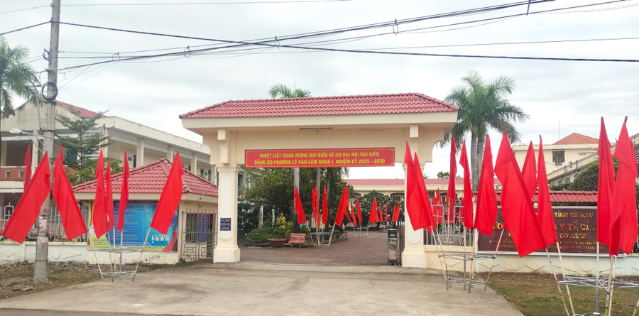 Trường Cao đẳng Y tế Cà Mau. Ảnh: Quách Mến.