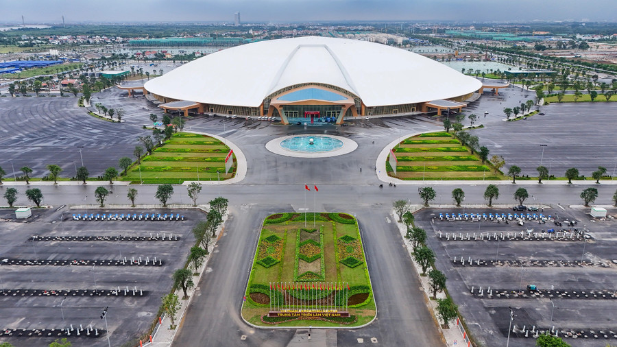 Toàn cảnh Trung tâm Triển lãm Quốc gia (Đông Anh, Hà Nội).