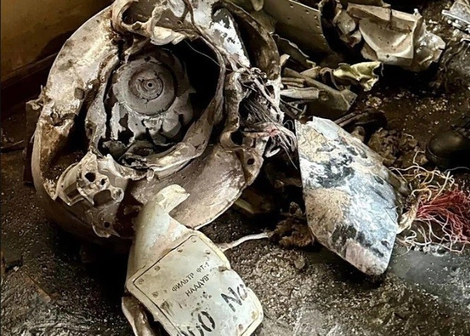 Ukraine thu được mảnh vỡ tên lửa Nga sau cuộc tập kích ngày 7 tháng 9.