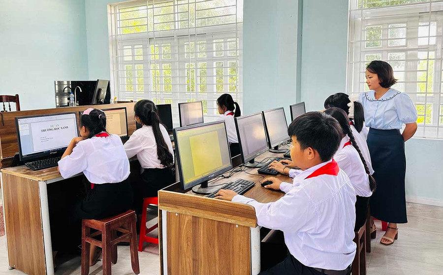 Chuyển đổi số trong giáo dục đang được thúc đẩy mạnh mẽ tại Gia Lai