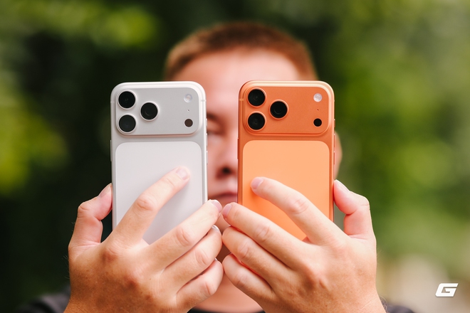 Mở hộp iPhone 17 Pro Max hai màu “hot” nhất hôm nay: Máy chính hãng phiên bản thương mại- Ảnh 8.