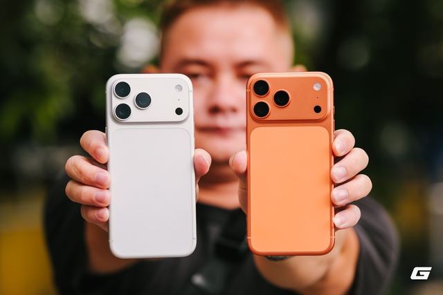 Mở hộp iPhone 17 Pro Max hai màu “hot” nhất hôm nay: Máy chính hãng phiên bản thương mại- Ảnh 4. Mở hộp iPhone 17 Pro Max hai màu “hot” nhất hôm nay: Máy chính hãng phiên bản thương mại- Ảnh 4.