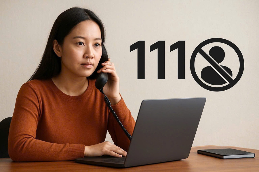 Tổng đài điện thoại quốc gia về phòng, chống mua bán người là số 111. Ảnh minh họa