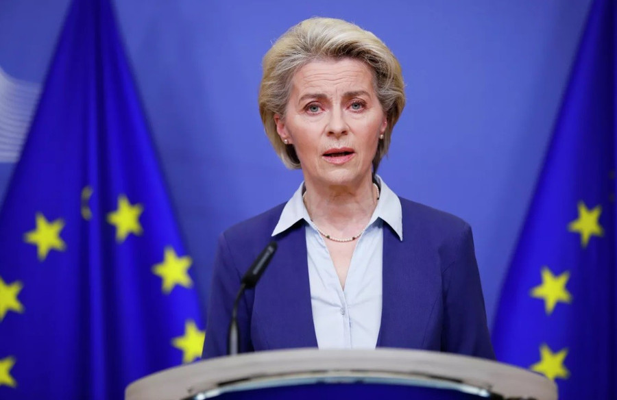 Chủ tịch Ủy ban Châu Âu Ursula von der Leyen.
