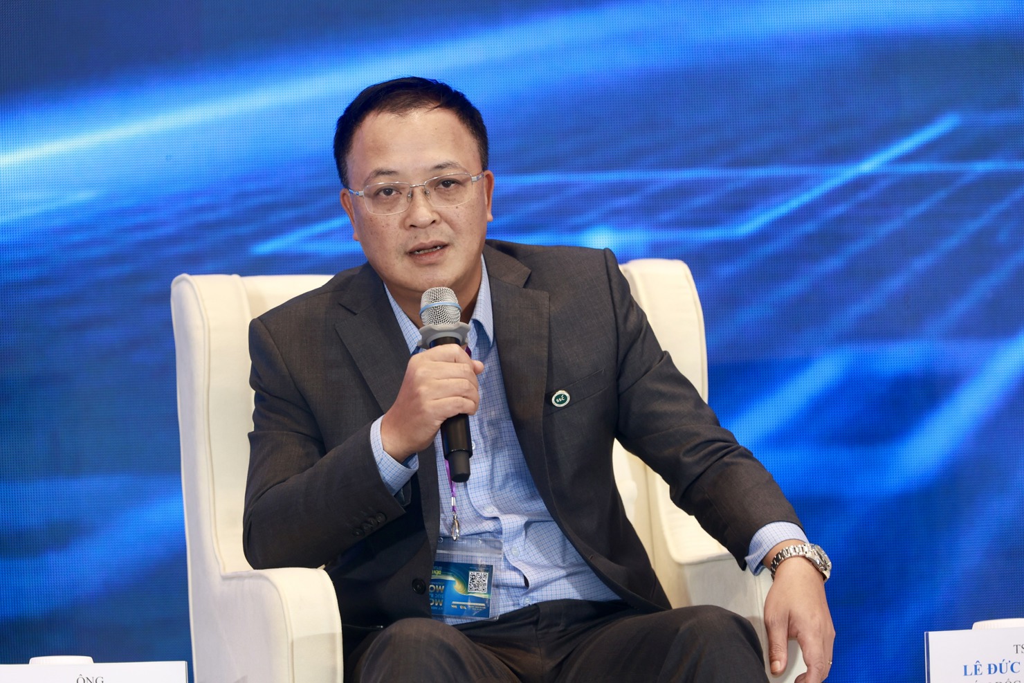 Phó Chủ tịch UBCKNN Bùi Hoàng Hải chia sẻ tại Diễn đàn VWAS 2025 (ngày 25/9).