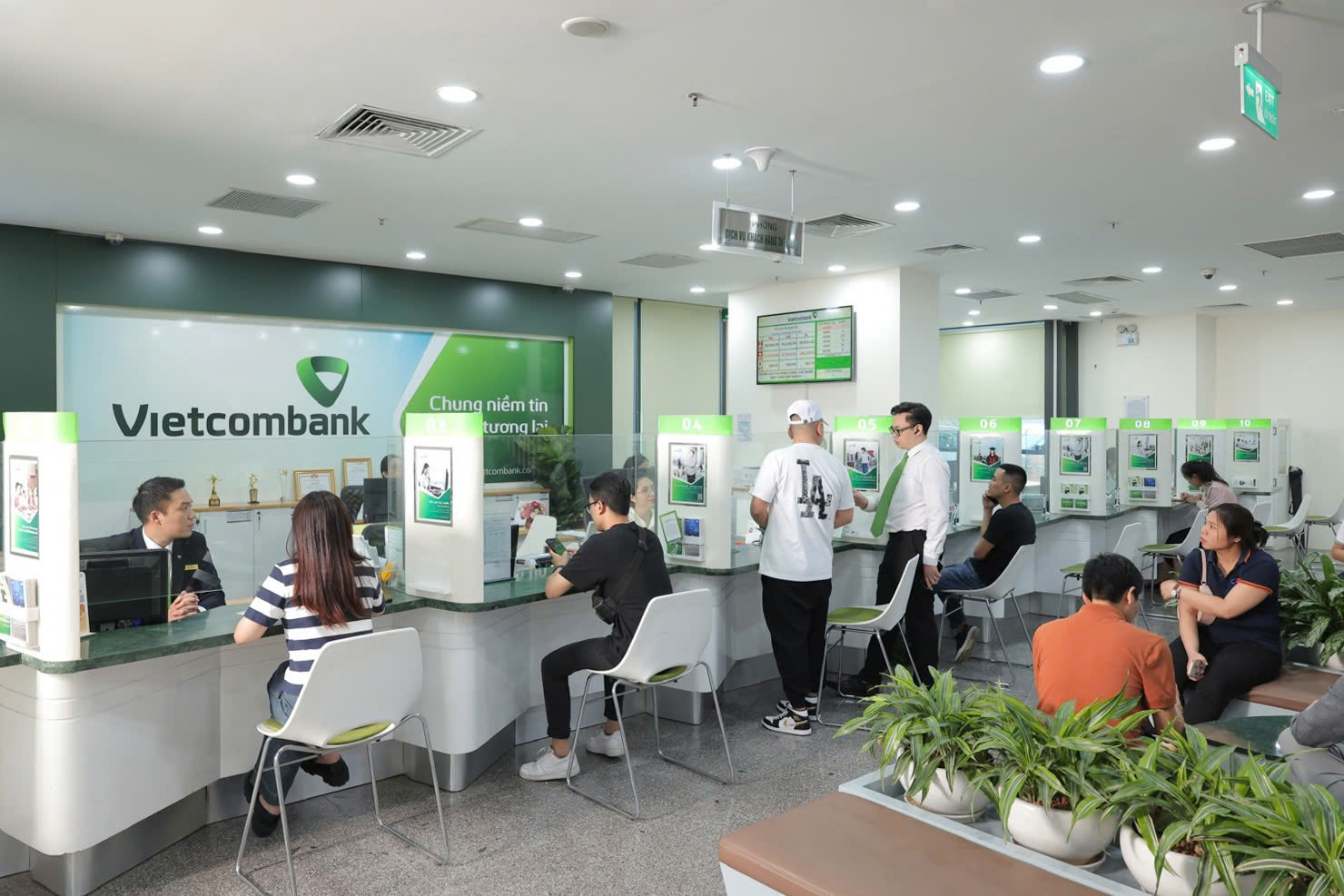 Vietcombank được dự báo dẫn đầu toàn ngành ngân hàng về lợi nhuận tuyệt đối trong quý III/2025. Ảnh: Internet